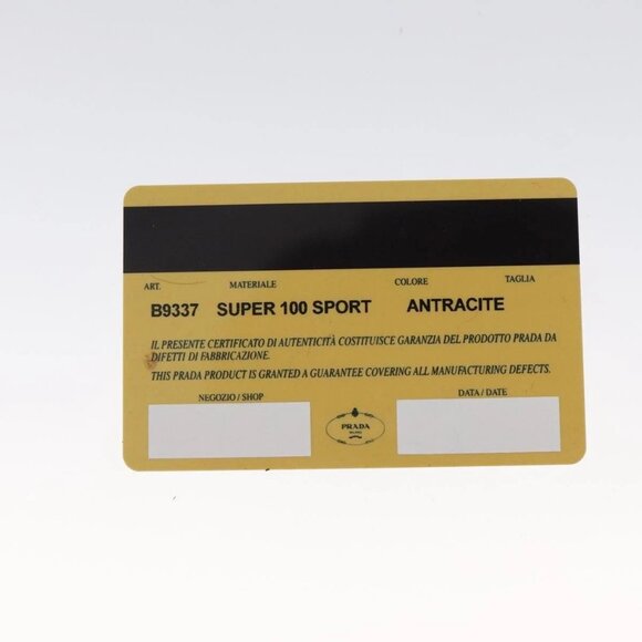 PRADA Sports Shoulder Bag Canvas Gray Silver Auth - Picture 9 of 16